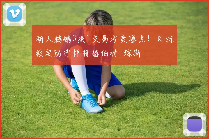 湖人鹈鹕3换1交易方案曝光!目标锁定防守悍将赫伯特-琼斯